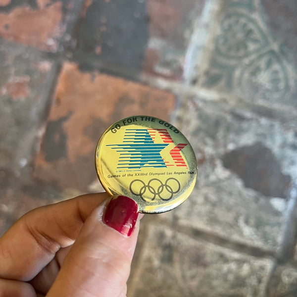 Vintage 1984 LA Olympics Buttons