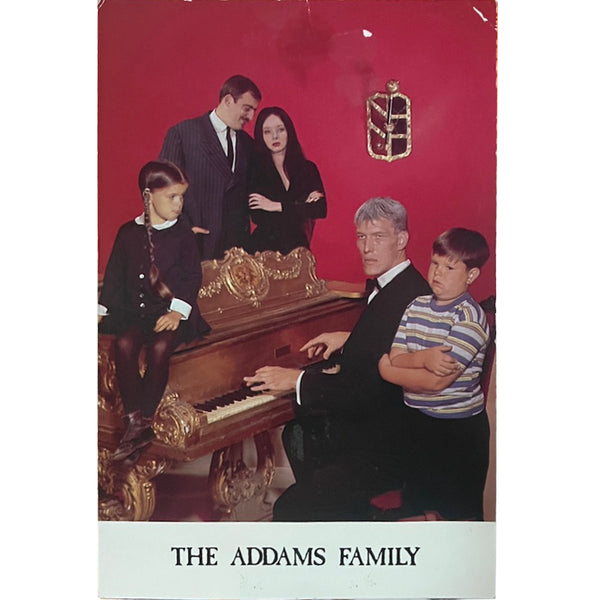 Vintage Addams Family Postcard