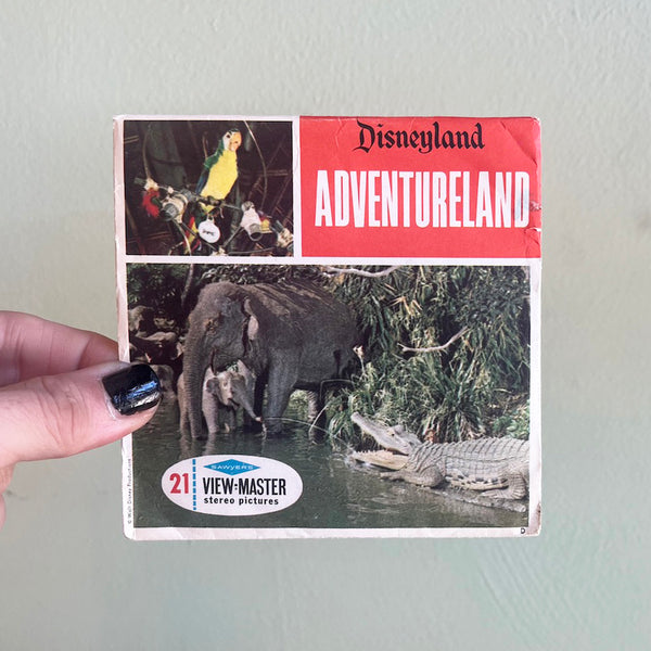 Disneyland Adventureland - Vintage 1960's View Master Reel Set