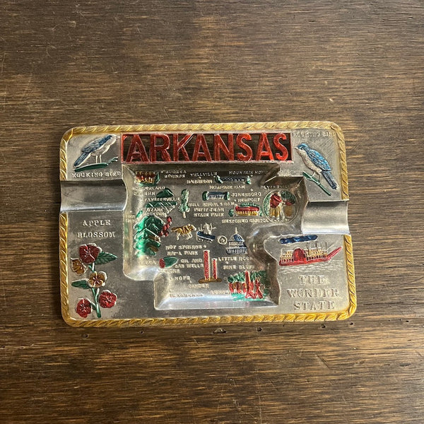 Vintage Souvenir State Ashtrays