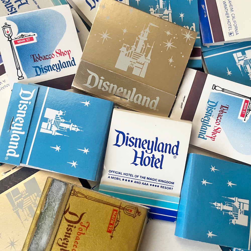 disneyland tobacco shop matches 70's Disneyland Hotel Vintage Disneyland Matches