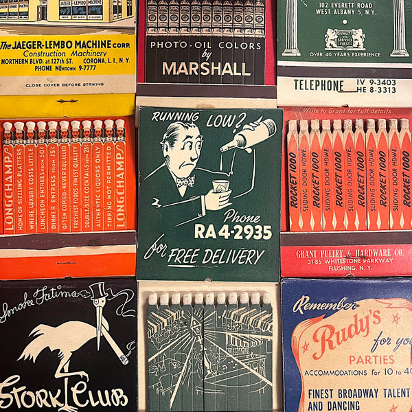 Vintage 1940's Giant Matches