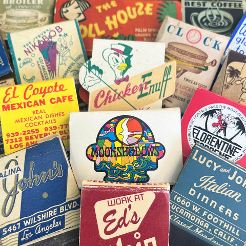 Vintage Restaurant & Bar Matches - Los Angeles & California