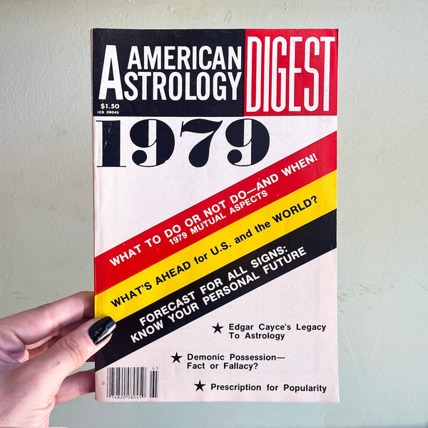 American Astrology Digest - Vintage 1979