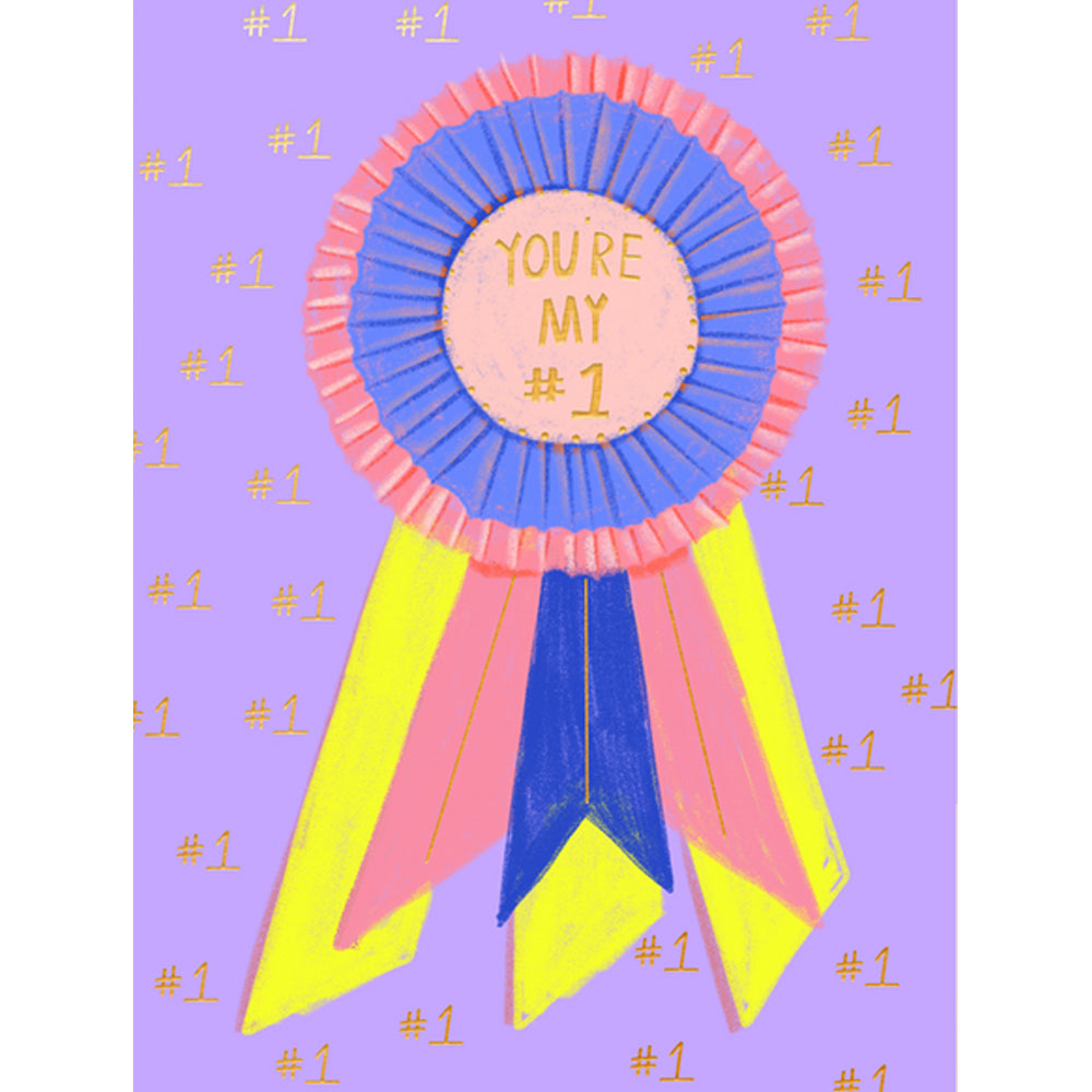 You're My Number One Card