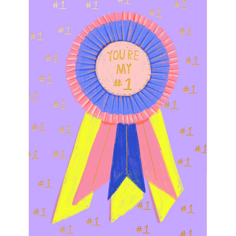You're My Number One Card