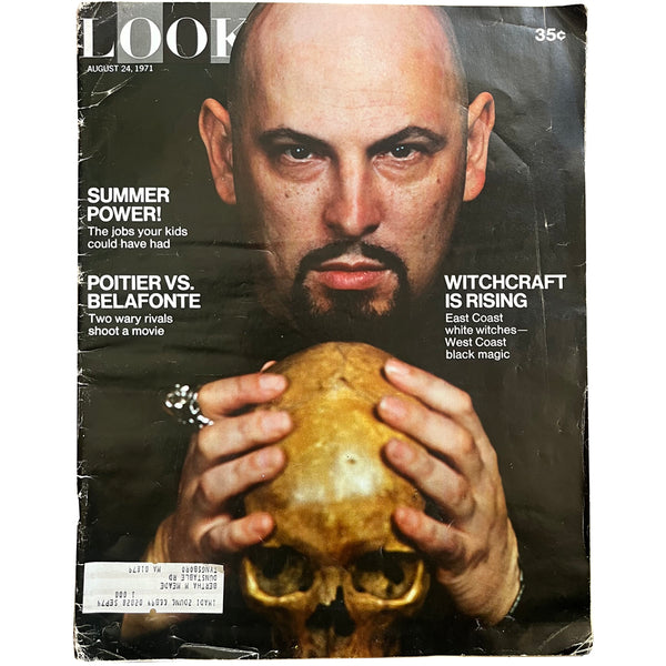 Anton LaVey LOOK Magazine - Vintage 1971