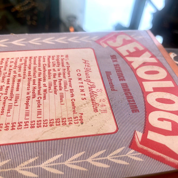 Sexology: America's First Sex Ed Magazine - Vintage April 1947
