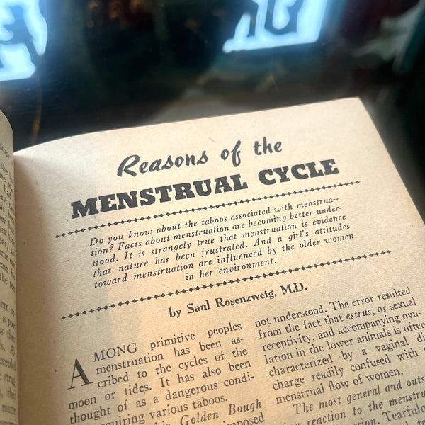 Sexology: America's First Sex Ed Magazine - Vintage April 1947