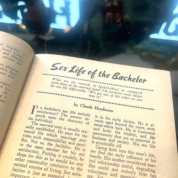 Sexology: America's First Sex Ed Magazine - Vintage April 1947