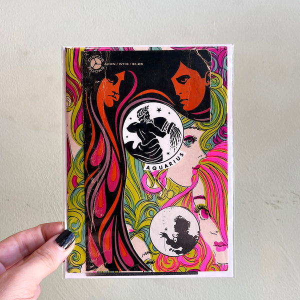 AQUARIUS - One of a Kind Zodiac Card