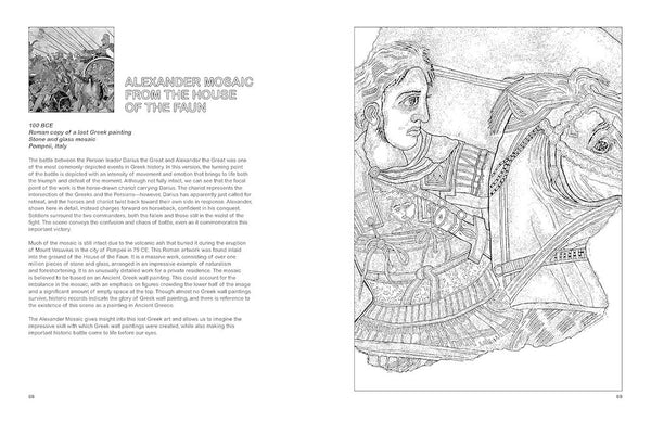The Art History Coloring Book