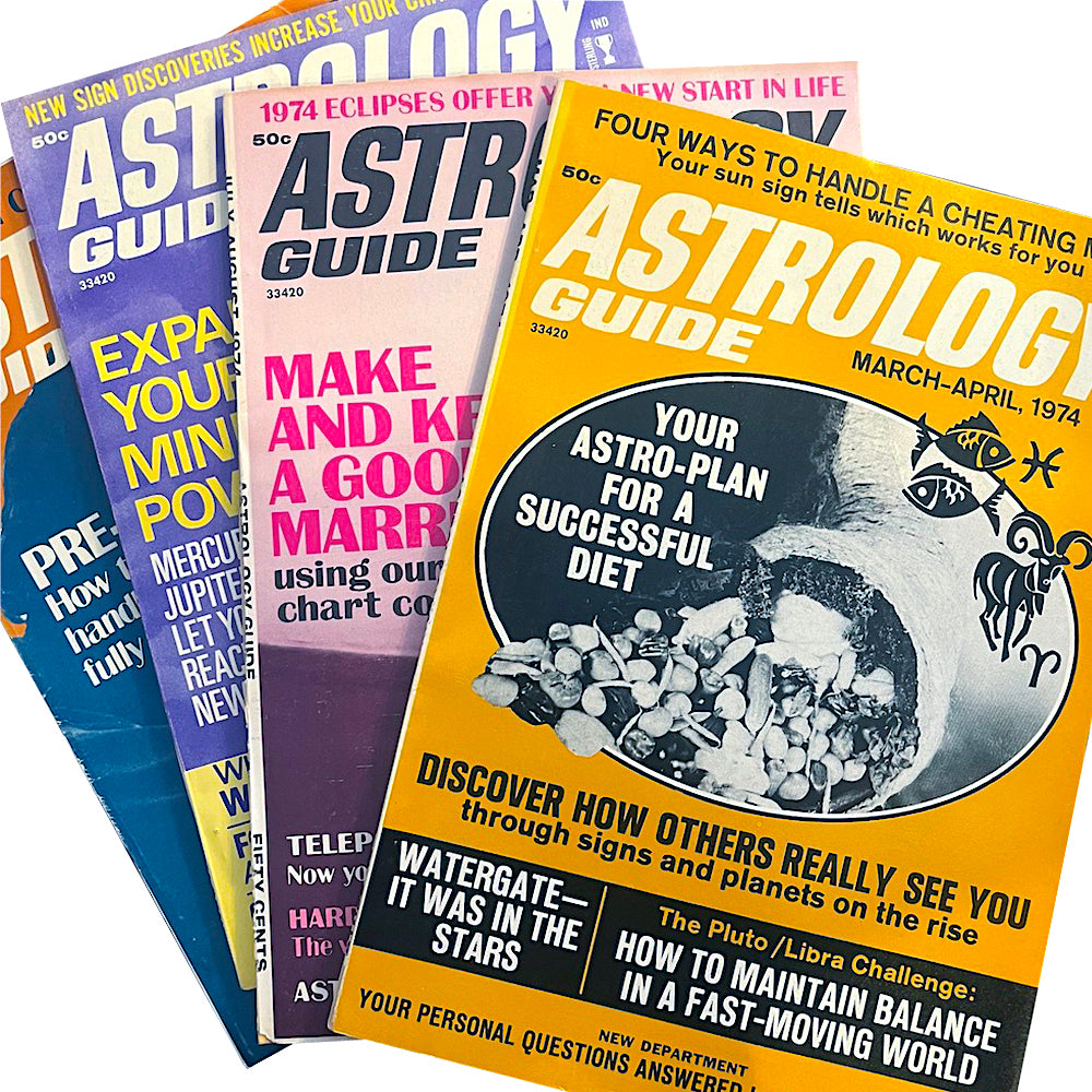 Astrology Guide Magazine - Vintage 1974 – Pygmy Hippo Shoppe