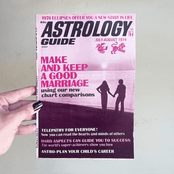 Astrology Guide Magazine - Vintage 1974