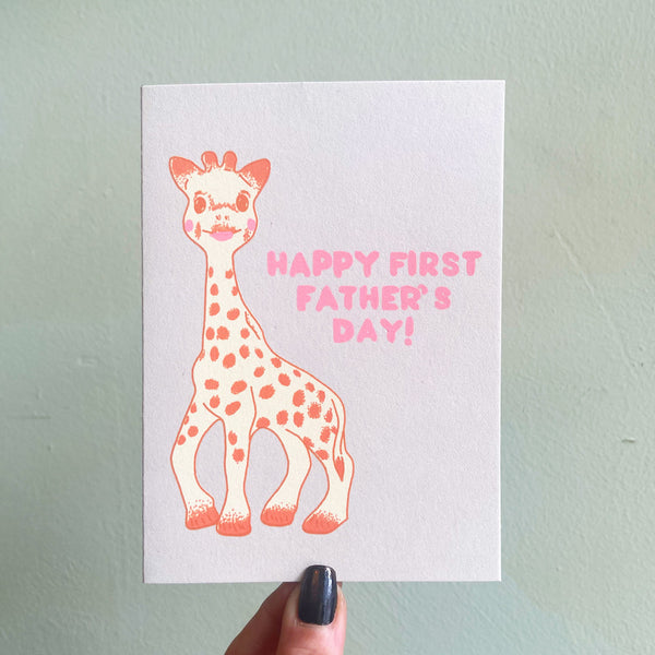 Happy First Time Dad - Fathers Day Card