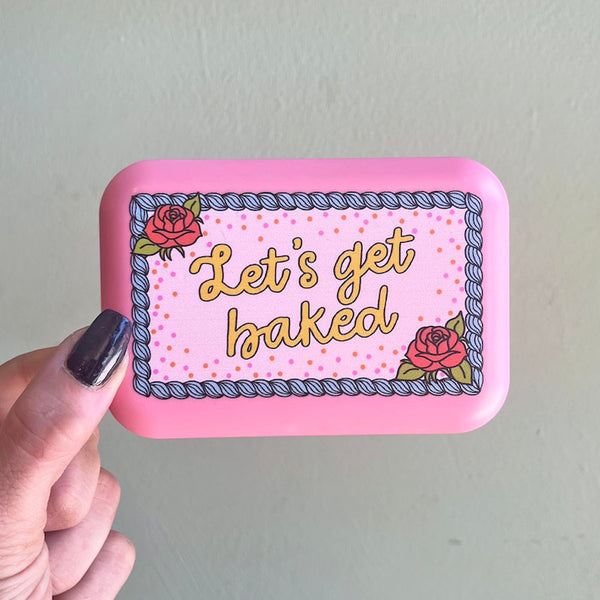 Baked Cake Stash Box
