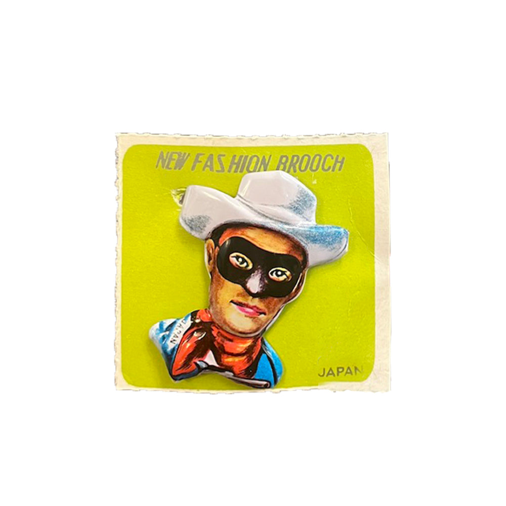 Vintage Cowboy Bandit Pin