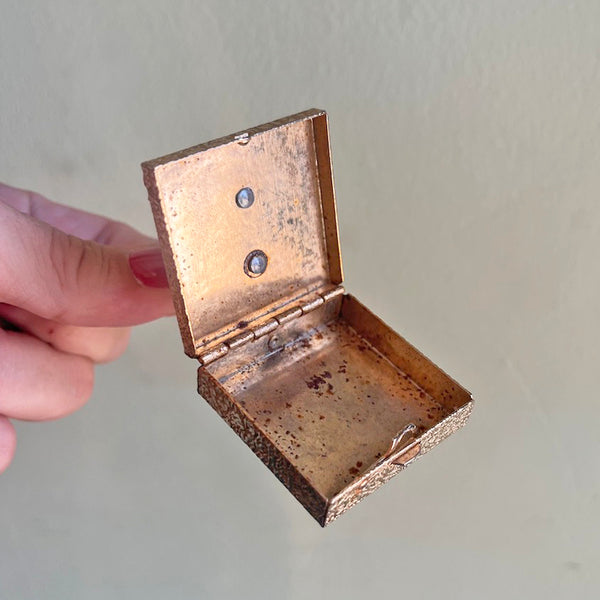 Flower Basket - Vintage Pocket Ashtray