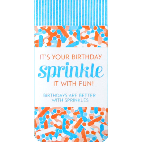 Happy Birthday Sprinkles Card