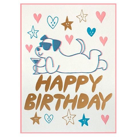 Happy Birthday Doggie Card