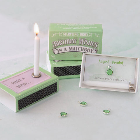 Birthday Wishes Matchbox - CHOOSE YOUR MONTH!