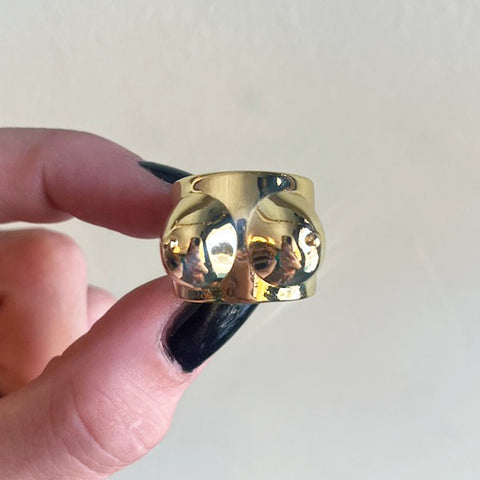Golden Boob Ring