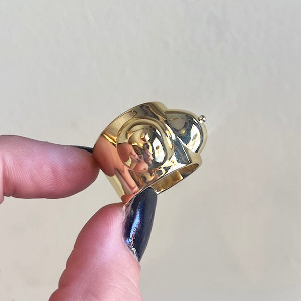 Golden Boob Ring