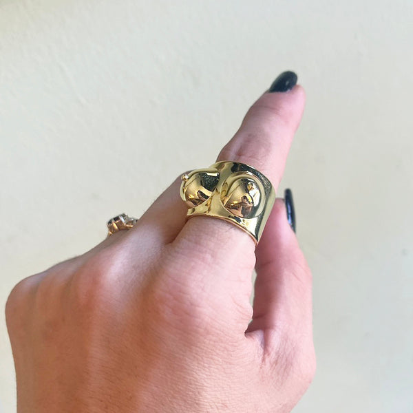 Golden Boob Ring