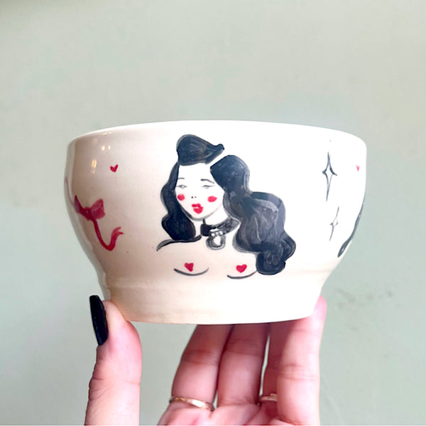 Bondage - Handmade Porcelain Bowl