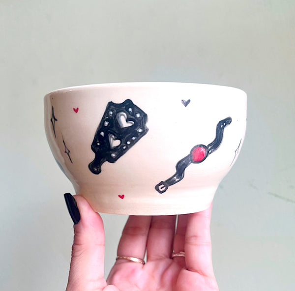Bondage - Handmade Porcelain Bowl
