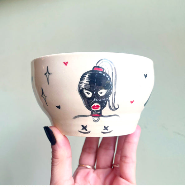 Bondage - Handmade Porcelain Bowl
