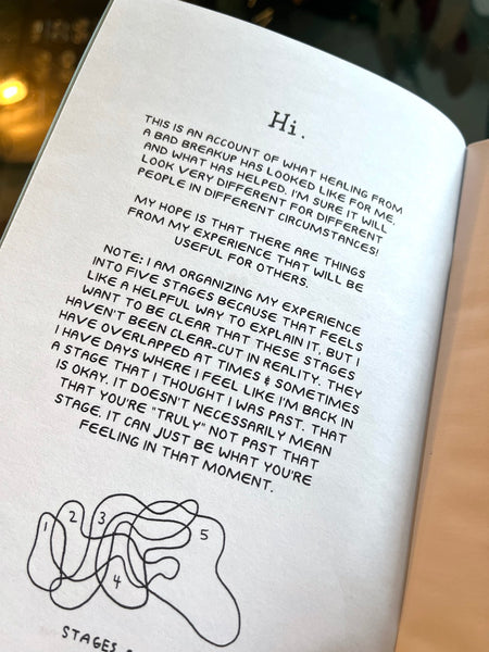 Healing From A Bad Breakup: A Zine on Grief & Mental Health