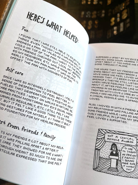 Healing From A Bad Breakup: A Zine on Grief & Mental Health