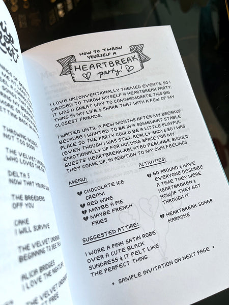 Healing From A Bad Breakup: A Zine on Grief & Mental Health
