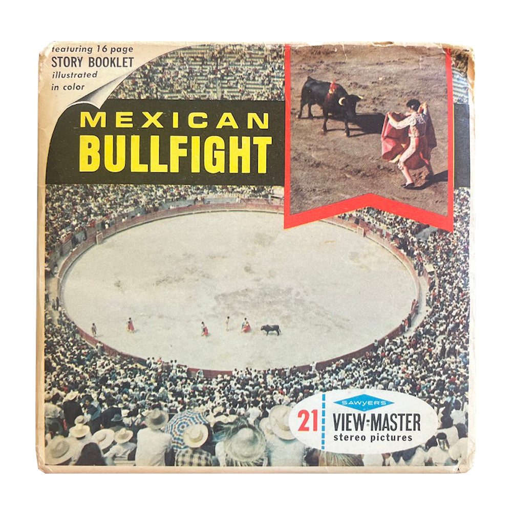 Mexican Bullfight - Vintage View Master Reel Set