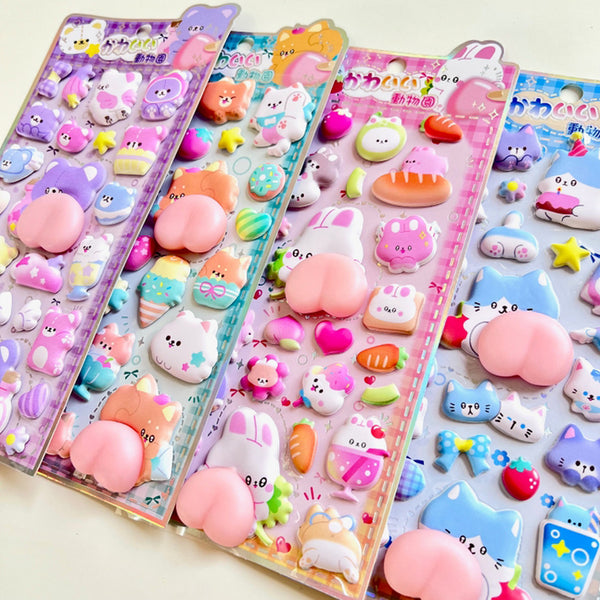 Squishy Dog Butt Sticker Sheet