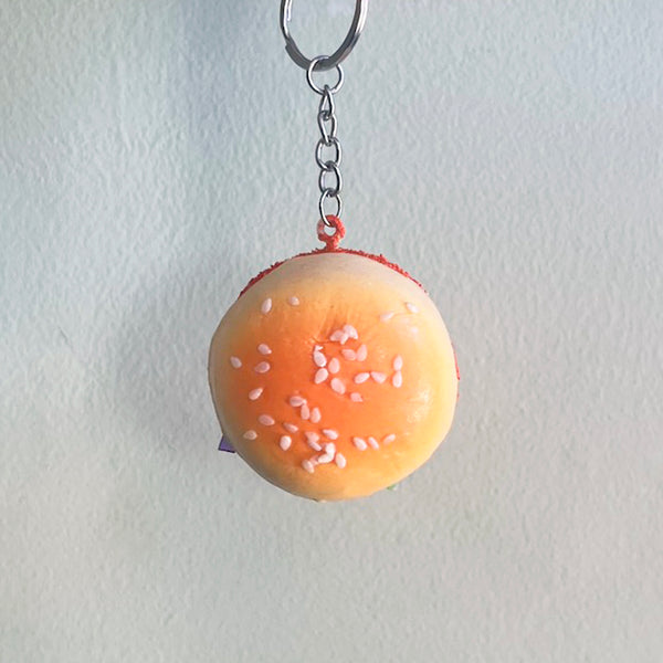 Chicken Burger Keychain
