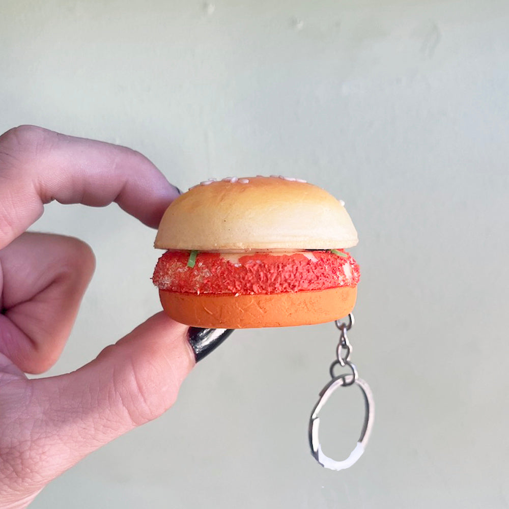 Chicken Burger Keychain