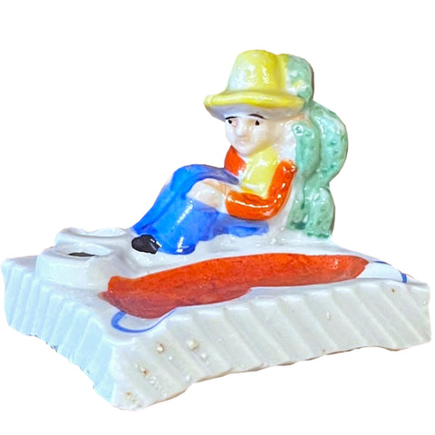 Cactus Man Ashtray - Vintage 1940's