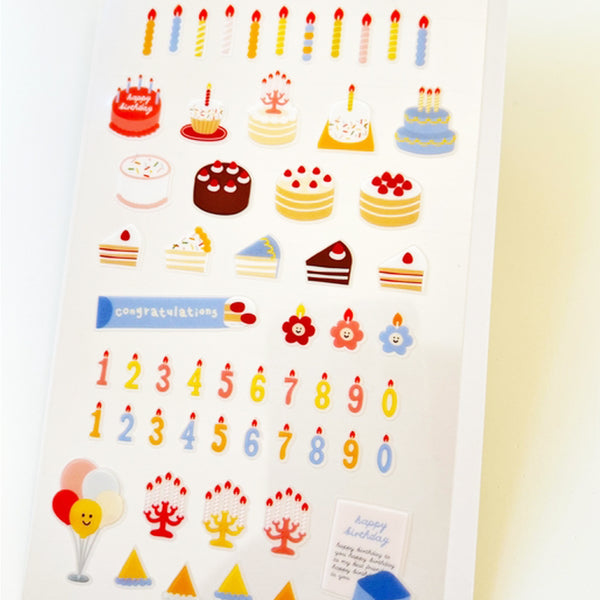Cake Time Sticker Sheet