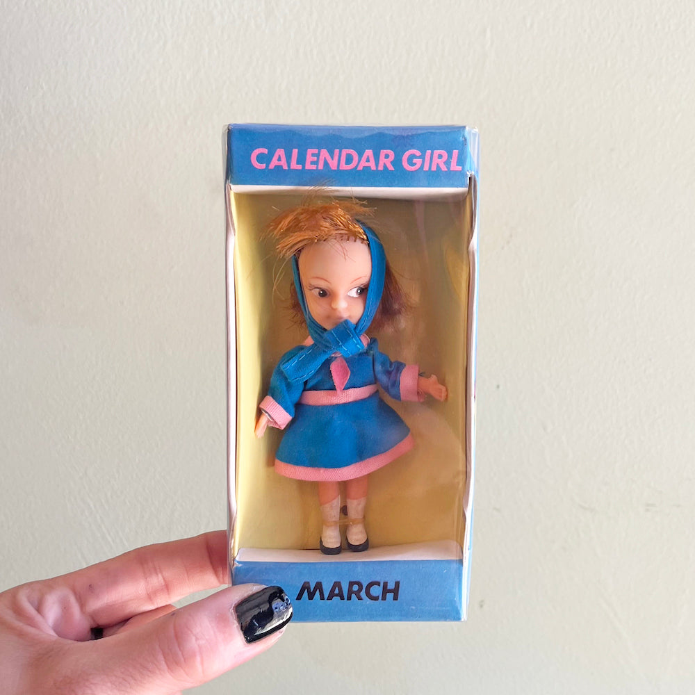 Vintage 1960’s Calendar Girl Dolls