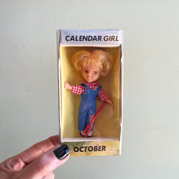 Vintage 1960’s Calendar Girl Dolls