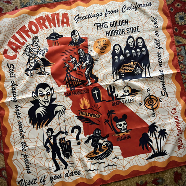 Golden Horror State Scarf