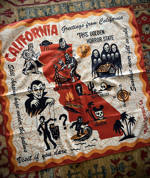 Golden Horror State Scarf