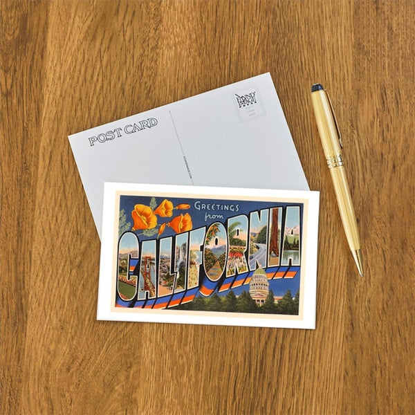 California State Poppy Postcard