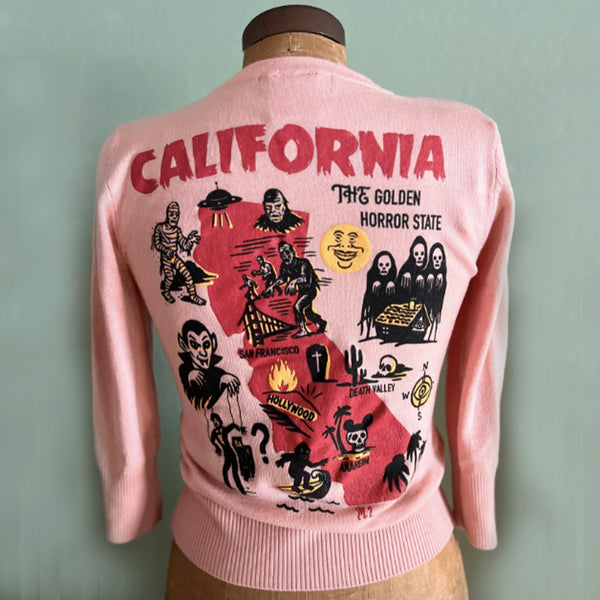 California Horror State Cardigan