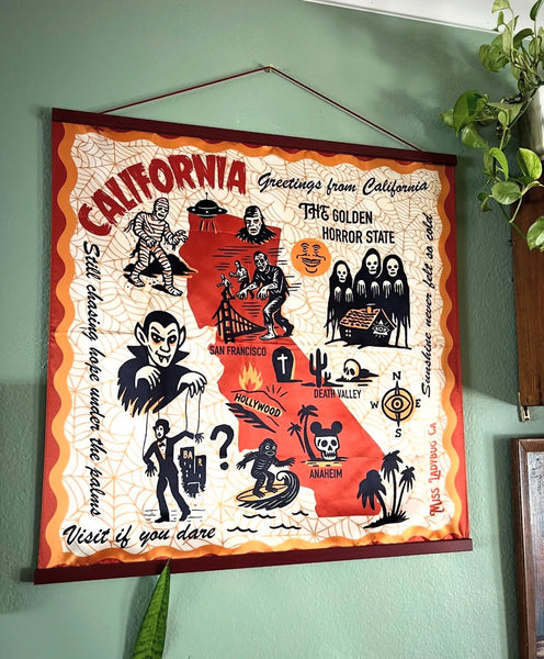 Golden Horror State Scarf