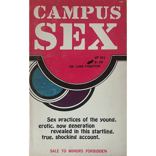 Campus Sex - Vintage 1969
