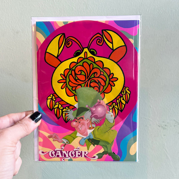 CANCER - One of a Kind Zodiac Card