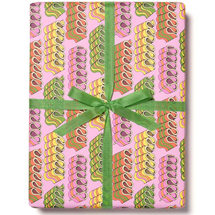 Candy Ribbons Holiday Gift Wrap 3 Pack